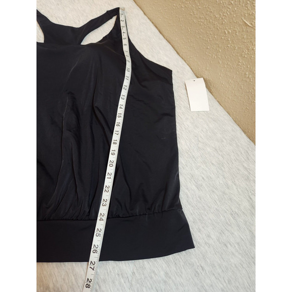 NWT Meet. Curve Women's Black Tankini Swimsuit Top Size 4XL - Picture 5 of 5